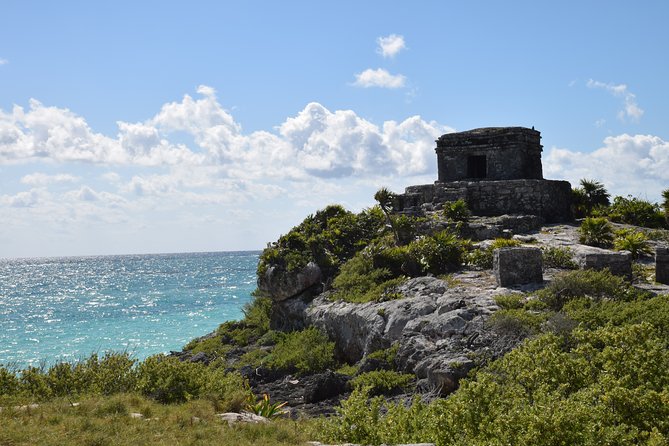 Private Tulum Ruins, Reef Snorkel & Cenote Adventure - A short boat ride to the coral reef