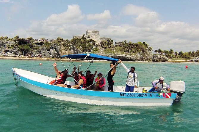 Private Tulum Ruins, Reef Snorkel & Cenote Adventure - Cool freshwater at Parque de Cenotes Yax-Muul