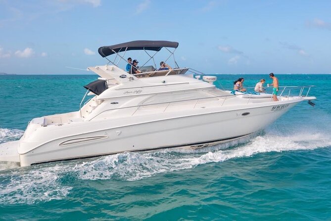 Private Yacht - 46 ft SeaRay Cancun Bay Snorkel 23P4 - Service, safety, and changing weather