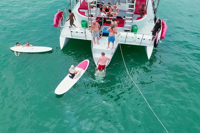 Private Yacht Charter ChicaFUN 3 Waterslides All Inclusive - The crew and the private setting