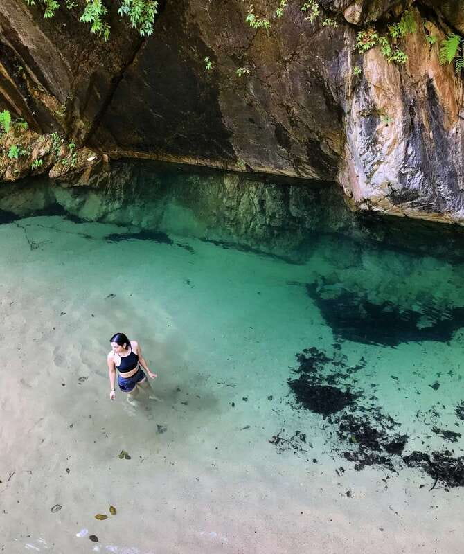 Puerto Vallarta: 4-Hour Jungle Hike and Waterfall Swim - The first waterfall and its cold swimming pool