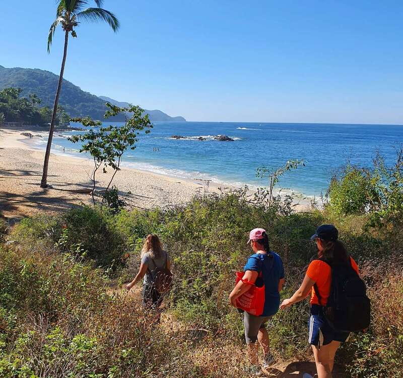 Puerto Vallarta: Full Day Hike to 6 Hidden Beaches & Snorkel - The water taxi changes your view of the bay
