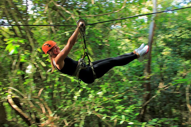 Puerto Vallarta Jungle Zip-Line Tour and Canopy Adventure - Crossing the suspension bridge