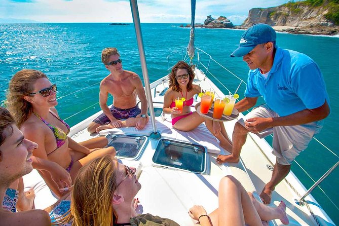 Puerto Vallarta Luxury Sailing with Premium Open bar & lunch - Swimming, snorkeling, and paddleboarding