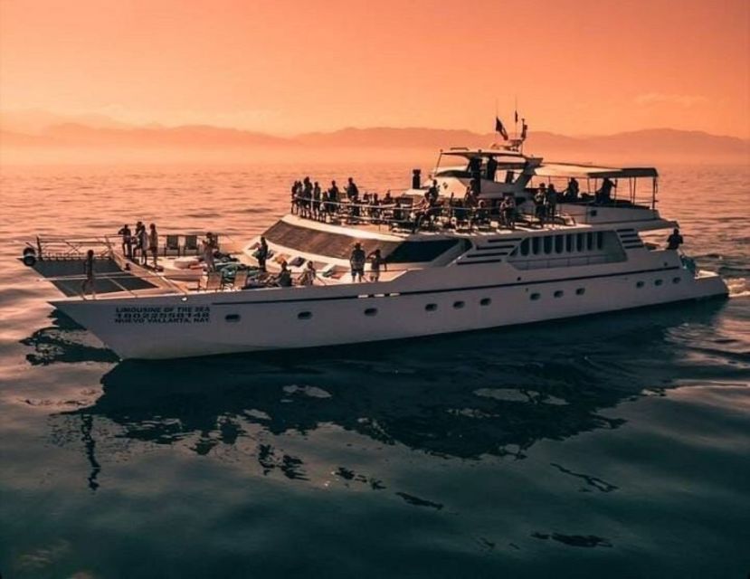 Puerto Vallarta: Mega Yacht Whale Watching Sunset Cruise - Why the sunset and whale combination works