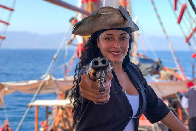 Puerto Vallarta Pirate Premium Sailing Cruise - Three hours at water-access-only Majahuitas Beach