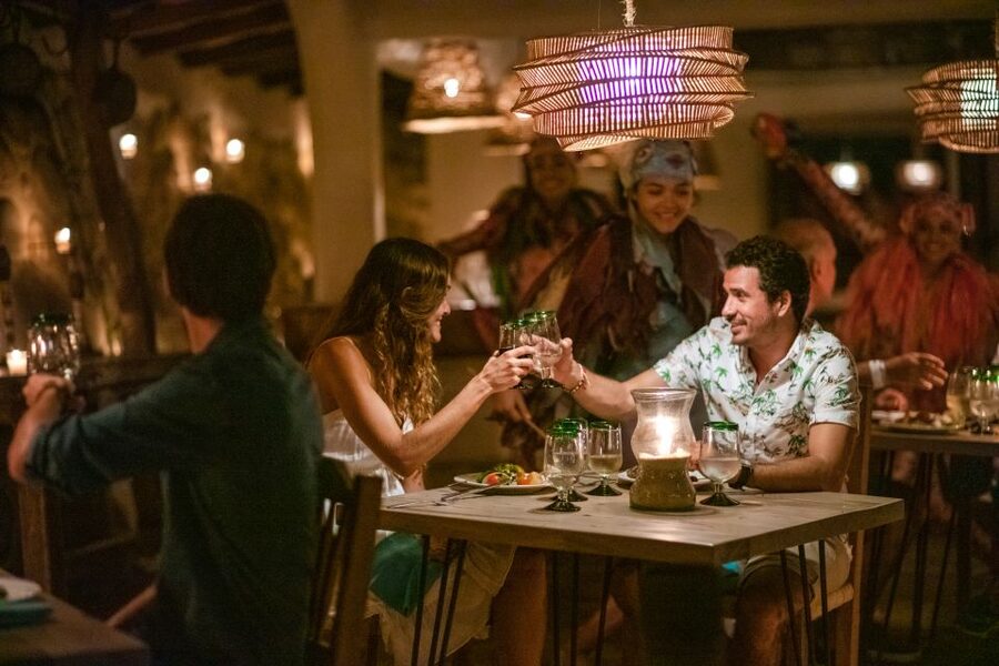 Puerto Vallarta Rhythms of the night, Show & Buffet dinner - The return cruise and the true time commitment