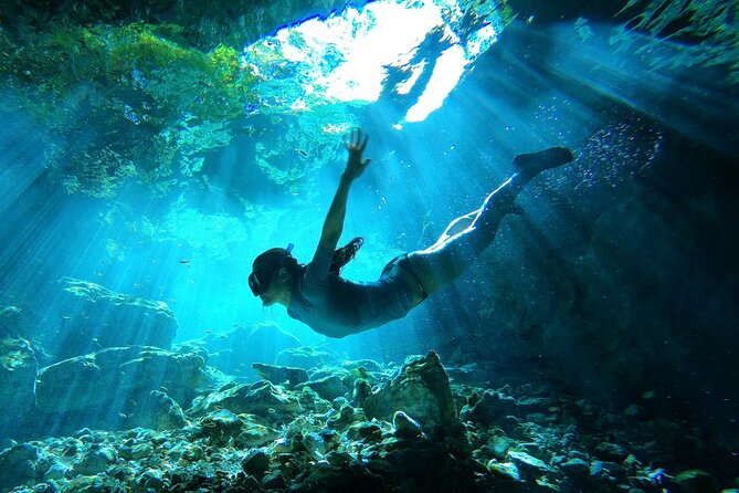 Ride to a life changing cenotes tour - Three cenotes, three different moods