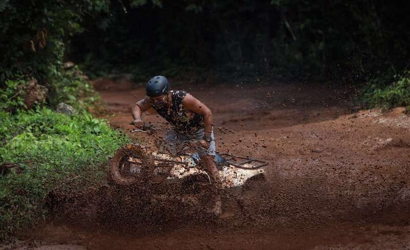 Riviera Maya: Horseback Ride, Zipline, and ATV Adventure - A freshwater break at Cenote Verde Lucero