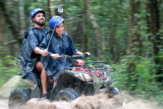 Riviera Maya Jungle Half-Day Tour: ATV, Ziplines, Cenote Swim, Rappel - Rappel from a jungle wall