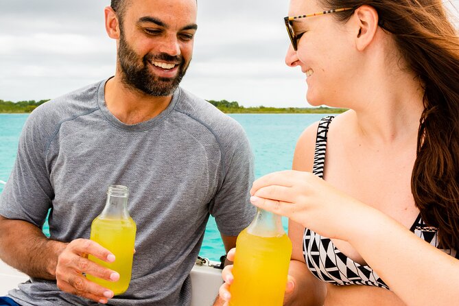 Sailing Tour through the Lagoon of the 7 Colors - Cenote Cocalitos and the first swim