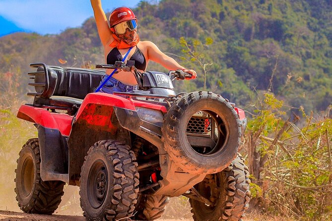 Sayulita ATV Jungle & Beach Adventure, Tequila Tasting - Riding from Sayulita into Higuera Blanca