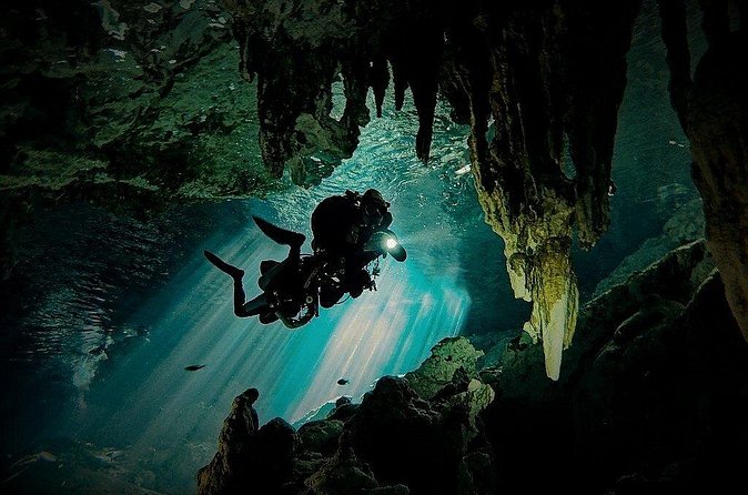Scuba Diving in Cenote Dos Ojos from Playa del Carmen - The value of a small group and included equipment