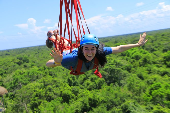 Selvatica Park Ziplines, Cenote, and ATV Tour From Cancun and Riviera Maya - Skywalk ropes, bungee swing, and the family factor