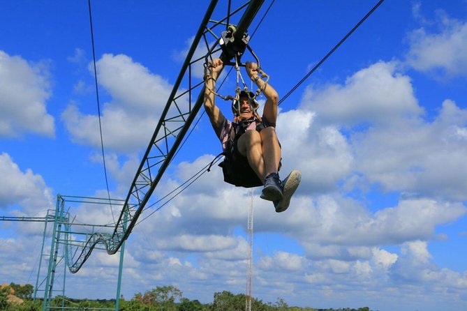 Selvatica Park Ziplines, Cenote, and ATV Tour From Cancun and Riviera Maya - ATV or Polaris RZR through the mud