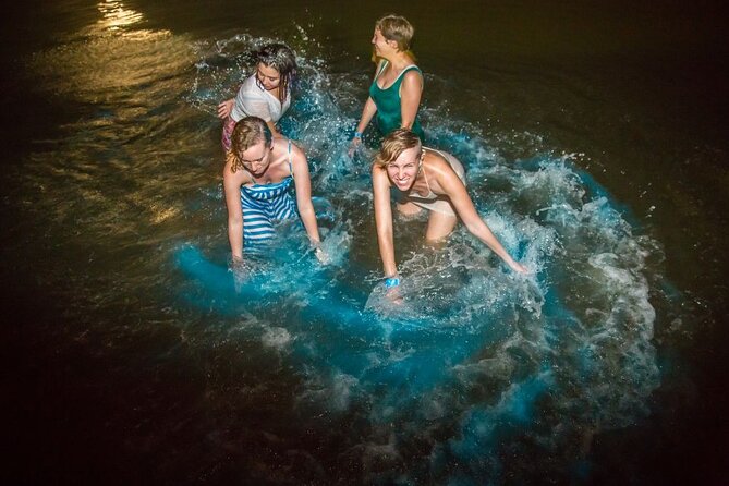 Shared Bioluminescence kayak tour in Holbox - Swimming among the glowing plankton