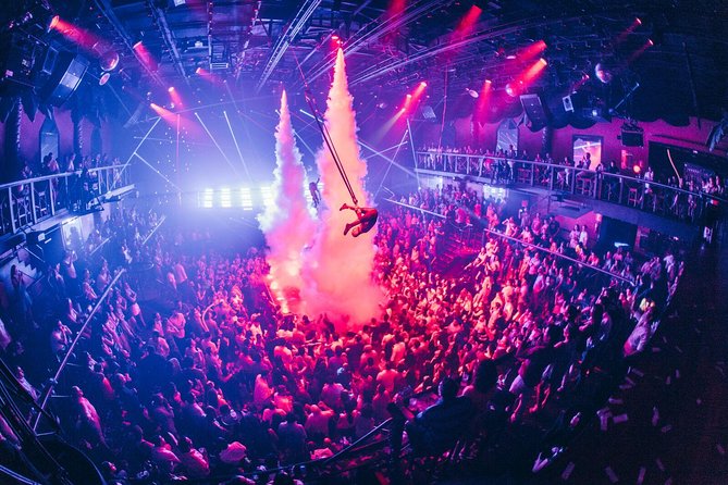 Skip the line: Cancun Coco Bongo Gold Member Entrance Ticket - The show: fast, loud, and designed for spectacle
