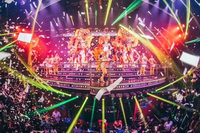 Skip the line: Cancun Coco Bongo Gold Member Entrance Ticket - The Gold Member area and the view