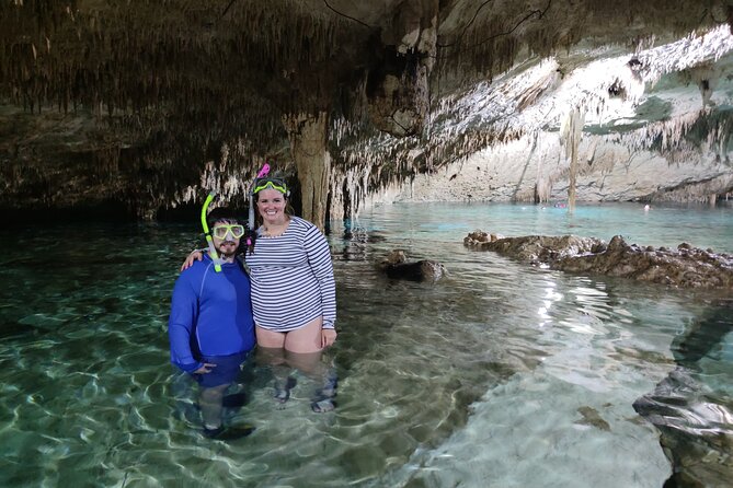 Small group tour in Tulum Ruins - Cenote Cave and GoPro pictures - Into Taak Bi Ha, a cave cenote in the jungle
