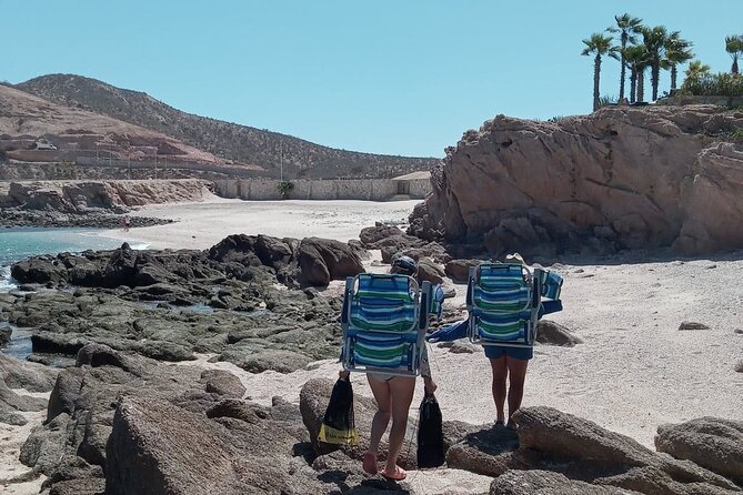 Snorkel Adventure and Hike to a Hidden Beach - Beach chairs, shade, and homemade guacamole