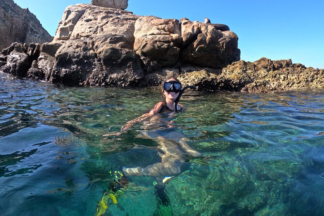 Snorkel and arch tour in los cabos - A quick boat ride to Cabo’s signature rocks