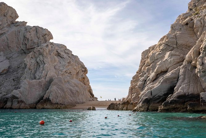 Snorkel & Explore Pelican Rock by Glass Boat + Photos - El Arco and the rock formations of Land’s End