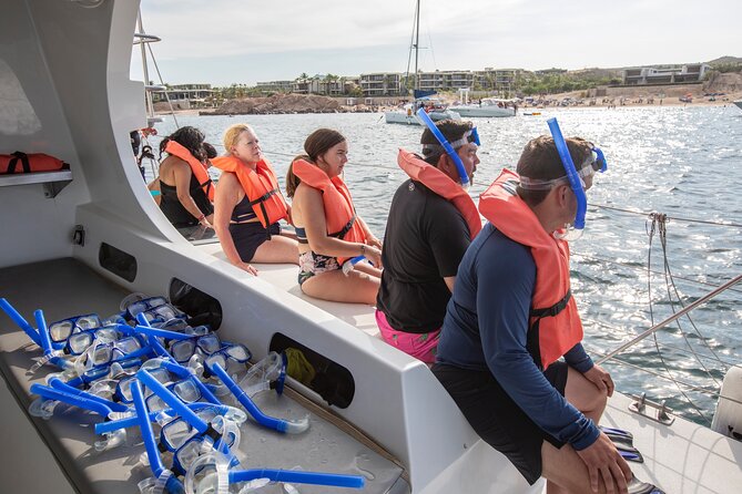 Snorkel, Lunch & Sail in Cabo San Lucas - The return ride is part of the show
