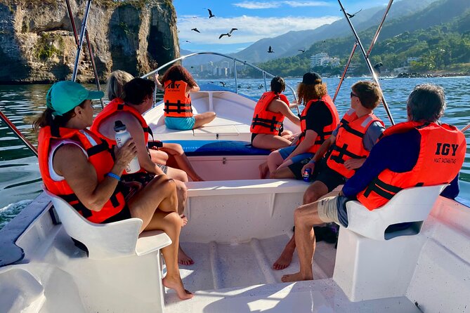 Snorkeling at Los Arcos 5 islands Hidden Beach and Cliff Jumping - From Puerto Vallarta to Mismaloya Beach