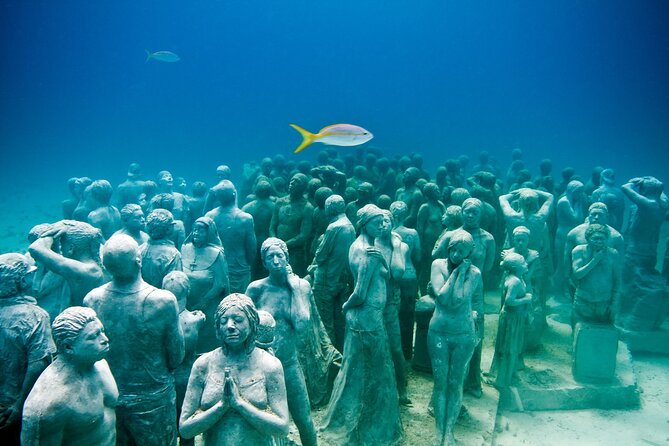 Snorkeling in Isla Mujeres and Underwater Museum - Three very different stops around Isla Mujeres