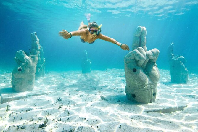 Snorkeling in Isla Mujeres and Underwater Museum - The real value of $59.74