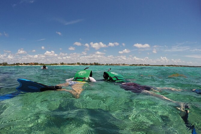 Snorkeling with Caribbean fish and private cenote exploration - Entering Tankah and the private cave system