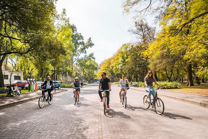 Street Food Bike Tour / Mexico is not only Tacos / All Inclusive - Audiorama and Chapultepec Park