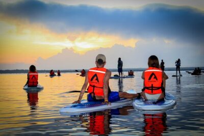 Sunrise Paddle Quest: Embrace the Dawn on Bacalar’s Waters