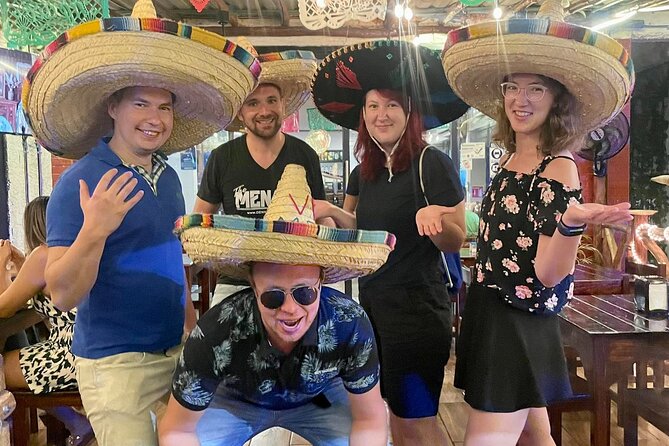 Tacos Y Marquesitas Tour Cancún - First taco stop: dinner where locals buy it