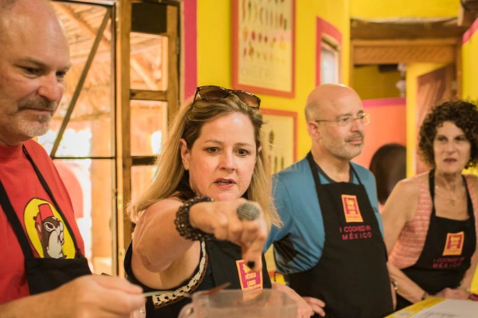 Tasty Mexican Cooking Class with Feast in Riviera Maya - Cooking Mexican food in a jungle kitchen