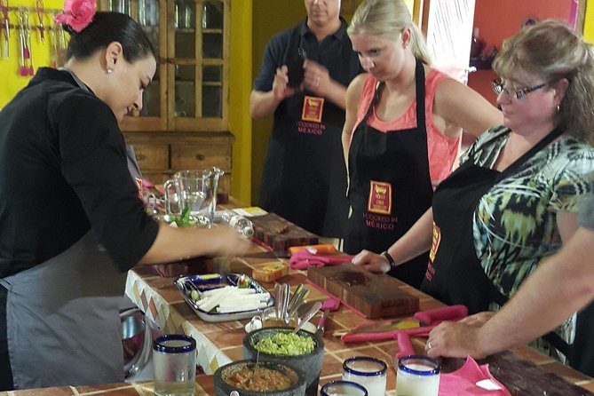 Tasty Mexican Cooking Class with Feast in Riviera Maya - Hands-on preparation of a six-course meal