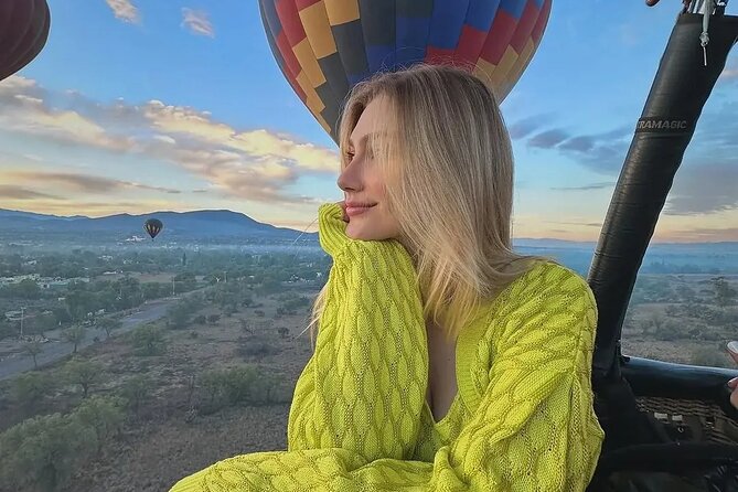 Teotihuacán Hot Air Balloons from We Fly - The 30 to 45 minute flight over the valley