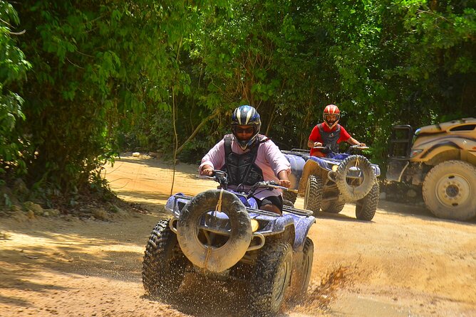 Top ATV's in Mexico includes Cenote, Ziplines, snack & transport. - The regional snack is not a full lunch