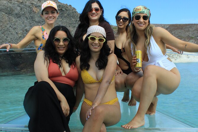 Tour to Arch in the only Clear Boat in Cabo Cruise Hotel PICKUP! - Safety, crew, and comfort