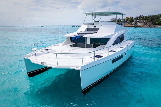 Tulum: Leopard 51′ Yacht with Gourmet Dining & Water Toys - Setting out from Puerto Aventuras
