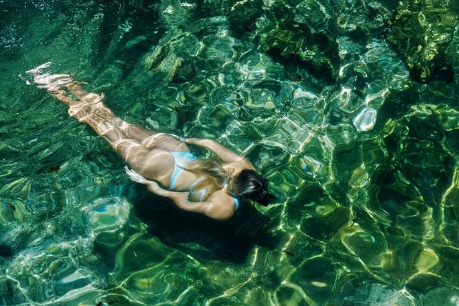 Tulum Mayan Ruins and Cenote Swim from Cancun - Cooling off at the cenote