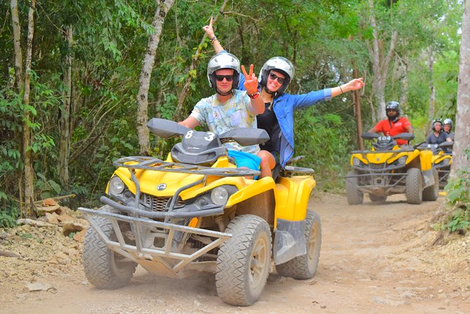 Tulum Ruins, ATV Extreme and Cenotes Combo Tour from Cancun - The underground river and cenote swim