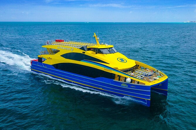 Ultramar Ferry, Regular round ticket, Playa del Carmen-Cozumel - Boarding 30 minutes before the sailing