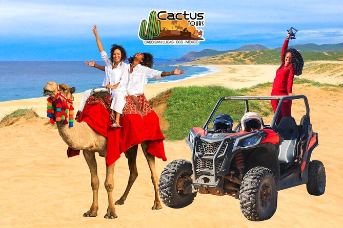 UTV Adventure with Free Camel Ride and Sky Bikes - Tequila tasting, water, and the activity center