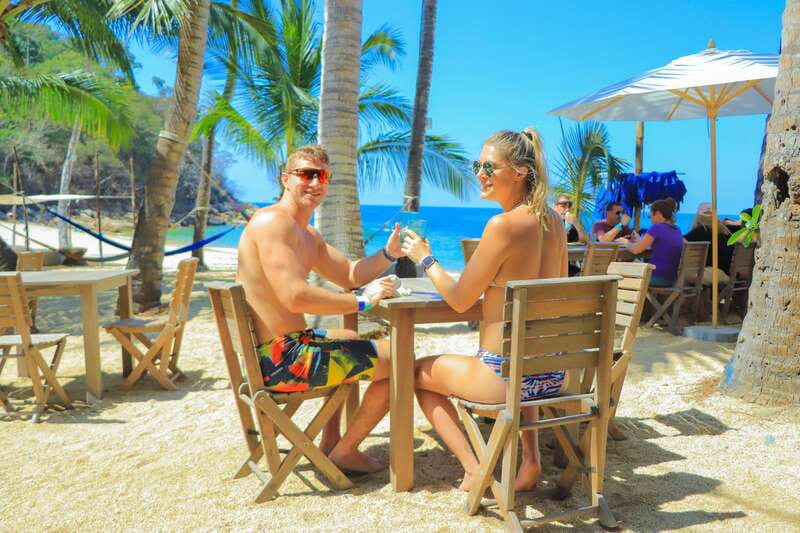 Vallarta: Yelapa Waterfall & Majahuitas Snorkel Adventure - Lunch and free time at Majahuitas