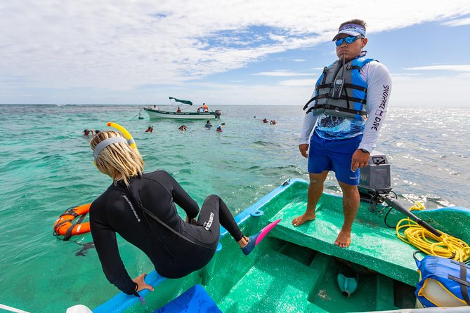 Viator Exclusive: Tulum Ruins, Reef Snorkeling, Cenote and Caves - Swimming in the cenote and caves