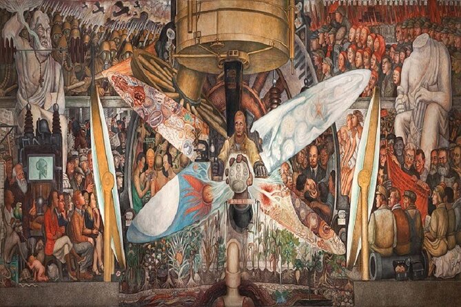 Walking Tour - Impressive murals in Historical Center of Mexico City - Why these murals matter in Mexico City