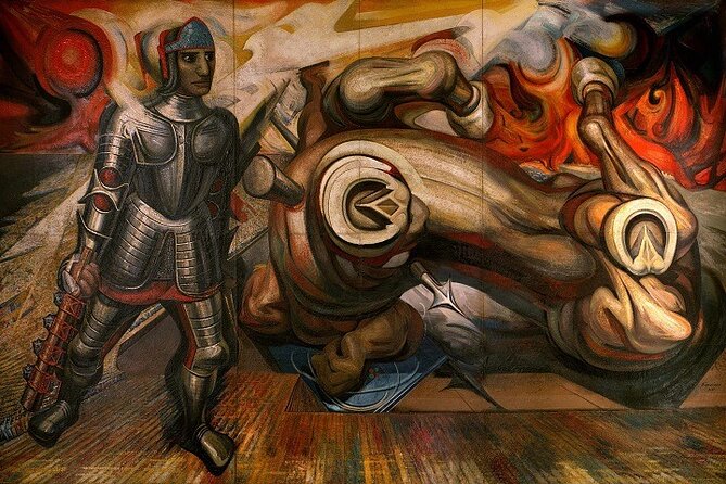 Walking Tour - Impressive murals in Historical Center of Mexico City - The Public Education Ministry’s mural courtyards