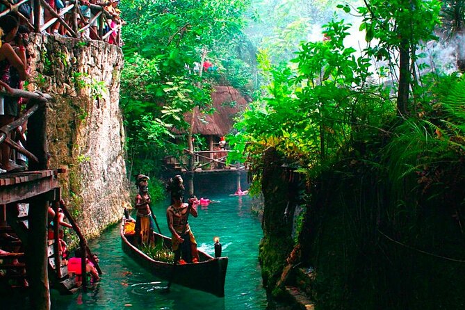 Xcaret Plus Full-Day Tour from Cancun with Transport - Three underground rivers and the water areas